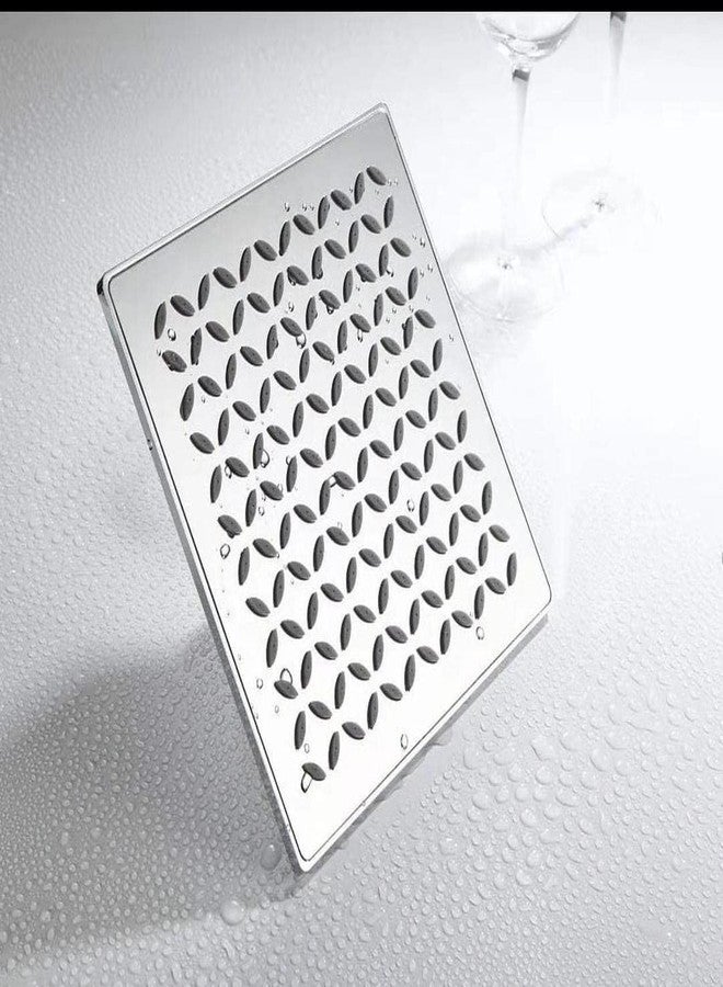 CARNIVAL ARDEN Luxury Overhead Square Shaped 8x8 Rainfall Bathroom Shower Head Stainless Steel Grade 304 Adjustable angles Anti Clogging Chrome Plated Finish WIthout Arm (8x8) - Image 1